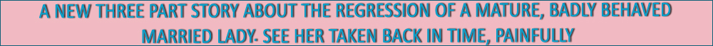 Mature lady regressed